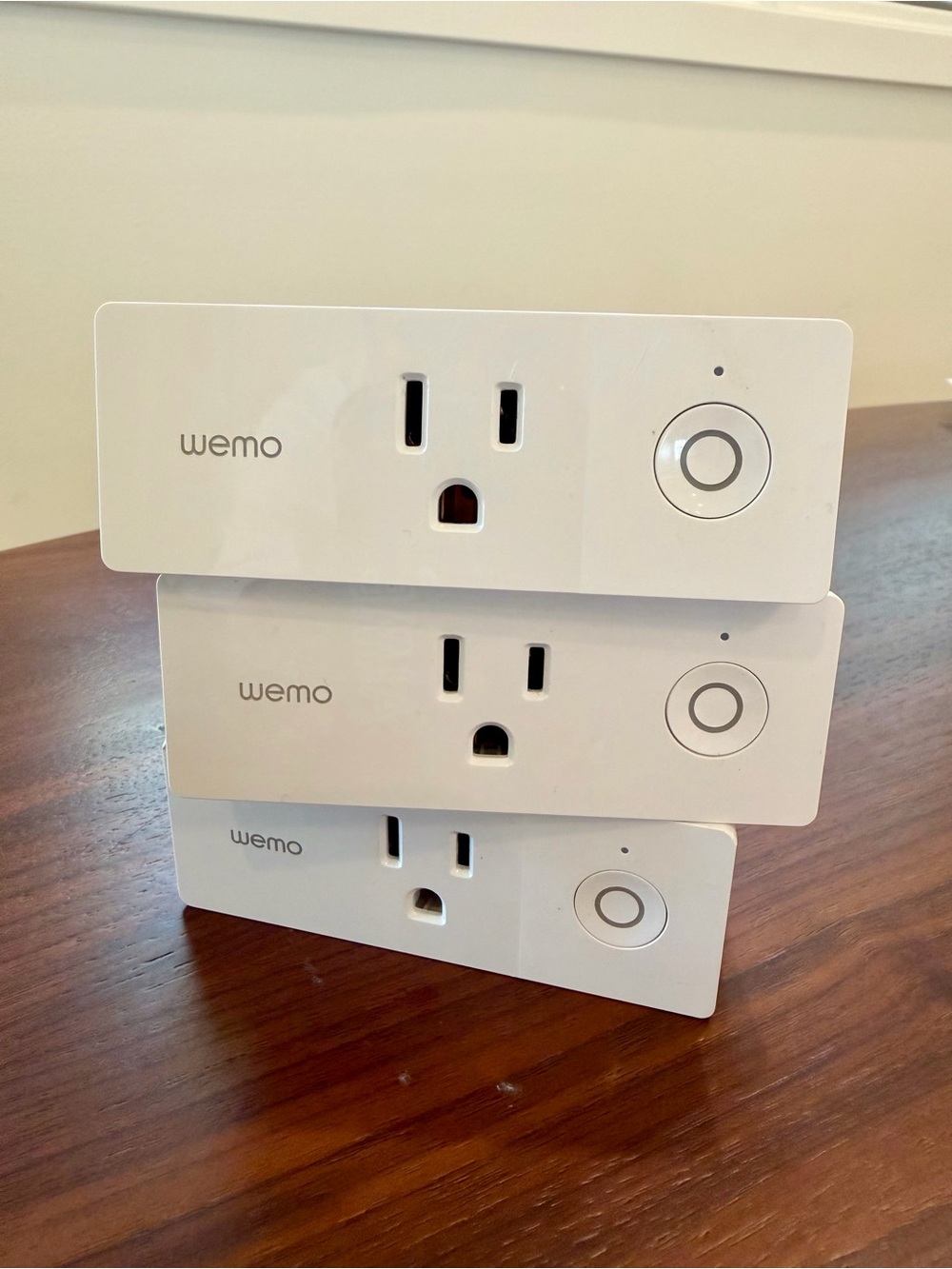 Wemo Mini Smart Plug Outlet - White (3 Pack)